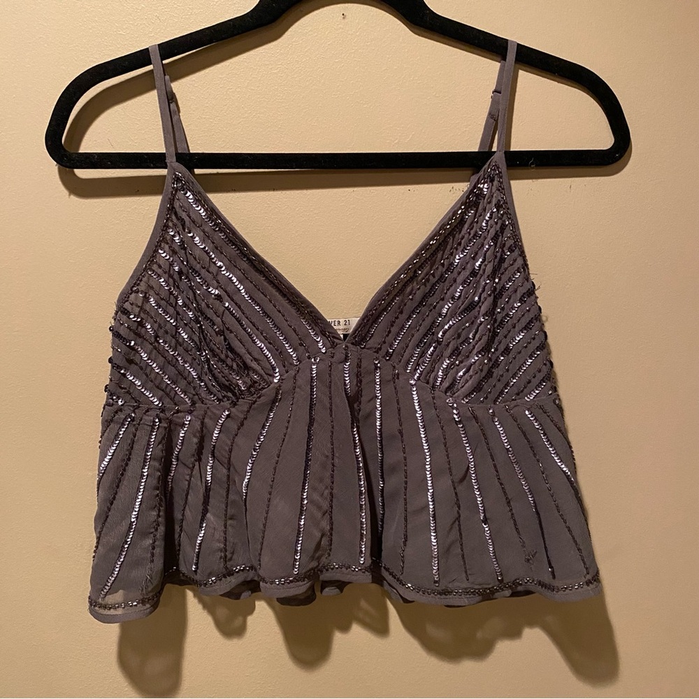 Forever 21 Beaded Top